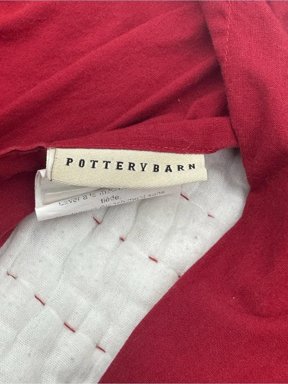 Pottery Barn Preppy Paisley Quilted Sham